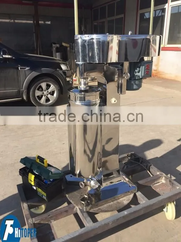 GQ/GF series tubular centrifuge separator, tubular centrifuge used in liquid medicine