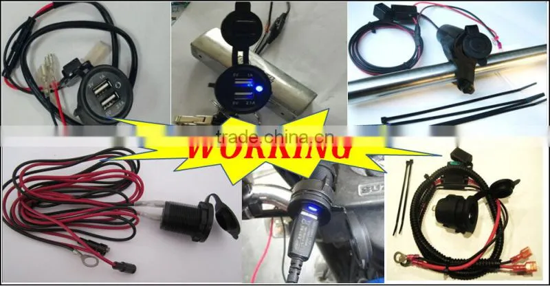 Dual USB Charger Socket 12V Power Outlet