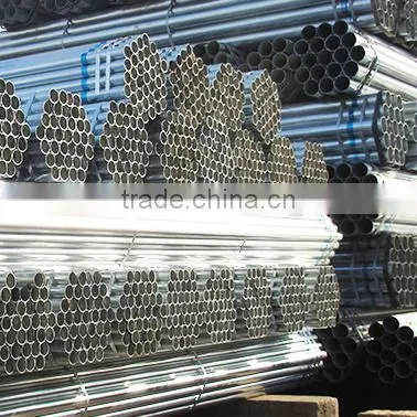 3"3.2mm round steel pipe/hot dipped galvanized circle steel tube