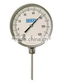 Bimetal Thermometer Stainless Steel Case & Wetted Parts Type TI.51 - Process Grade Resettable