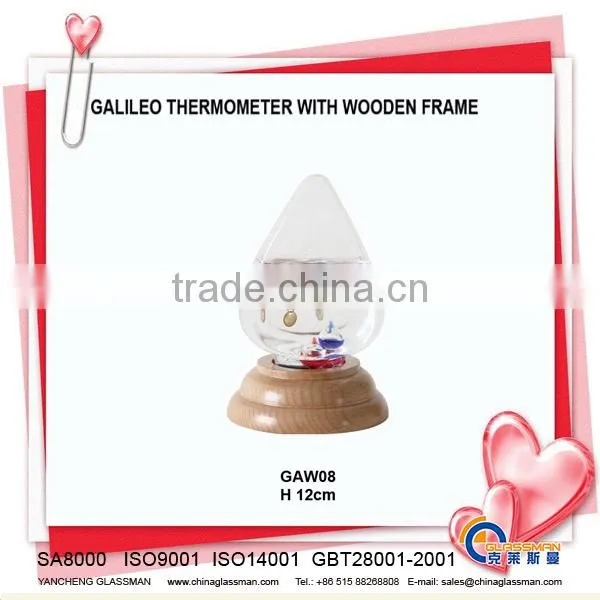 YG650 outdoor galileo thermometer