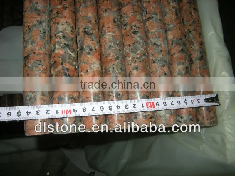 G562 Maple Red Granite Stairs Indoor Stair Steps