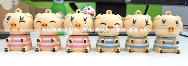 OEM creative cute cartoon usb memory stick