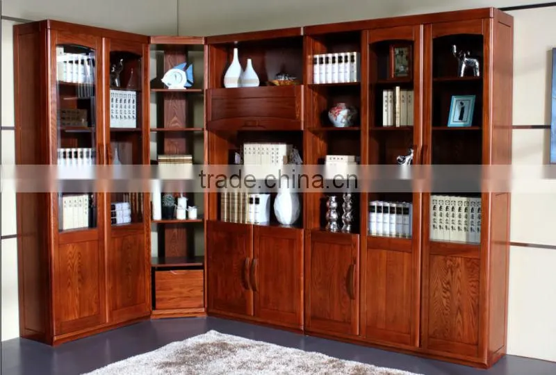Wooden Bookcase QS03 Can be customized by size as required