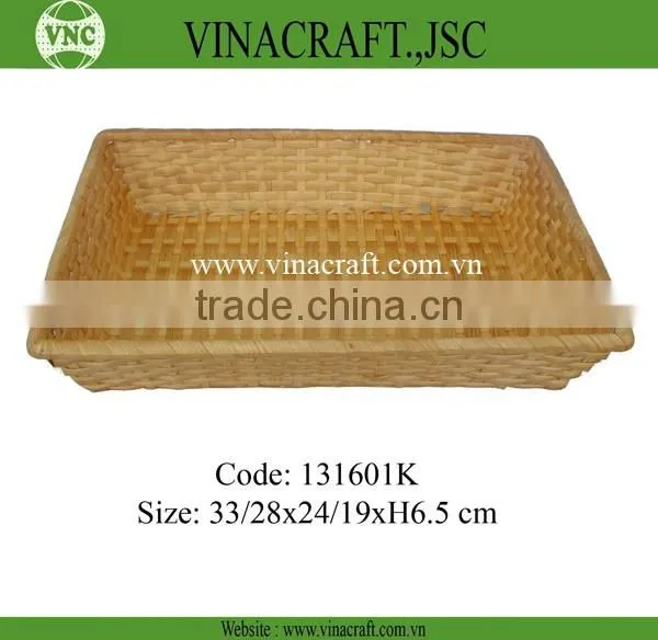 Bamboo basket weaving made in Vietnam