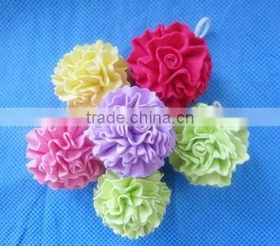PVA Flower Shaped Bath Sponge