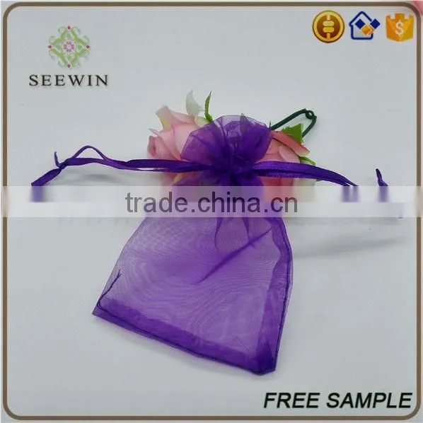 small special personal 7x9 size wedding organza favor bag