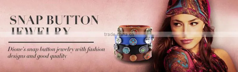 2016 new designs snap jewelry fashion chain design snap button bracelet