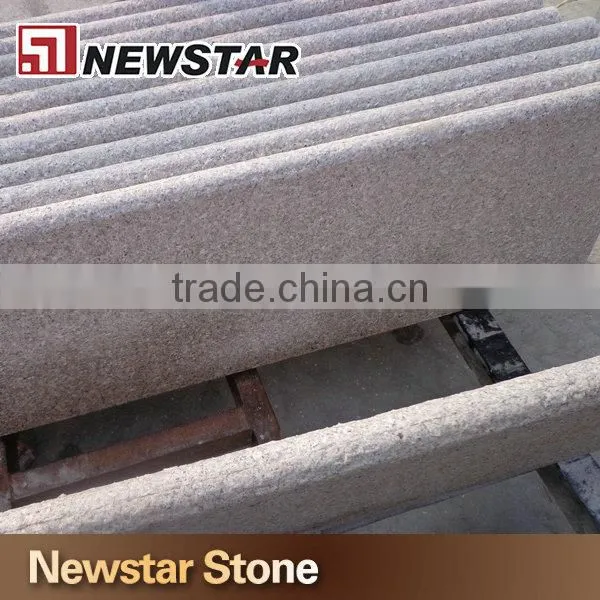 Newstar Chinese granite tile stair bullnose stair step