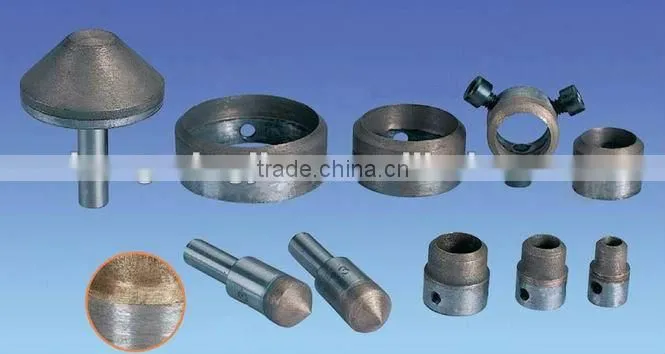 fine steel and diamond straight shank chamfering drill bit