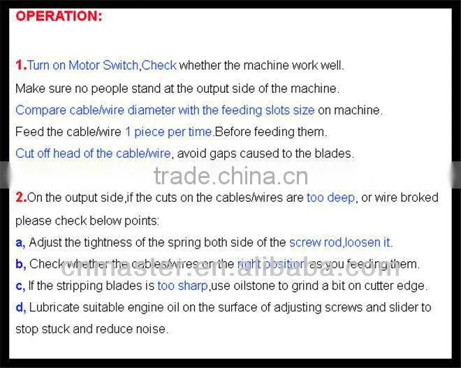 Copper Wire/Cable Cutting and Stripping machine (AWS-55)