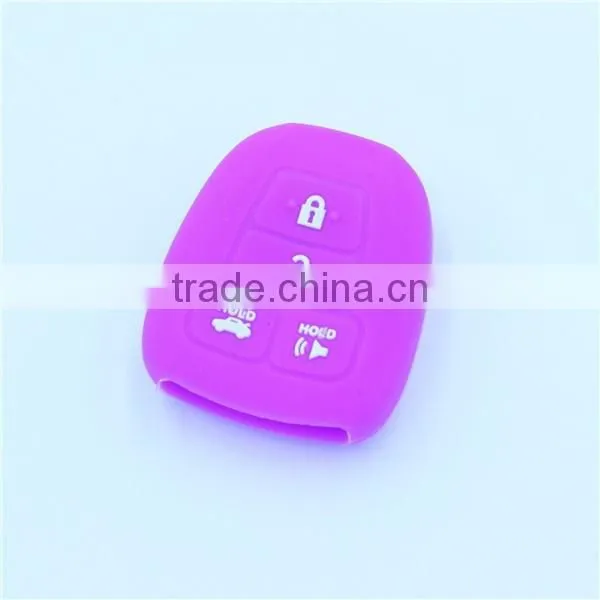 key fob Toyota Camry 4 buttons remote key case Toy blank keys with logo with door button