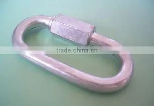 coating/plating/forge/casting galvanized snap hook Quick link mountain climbing kits equipment carabineer