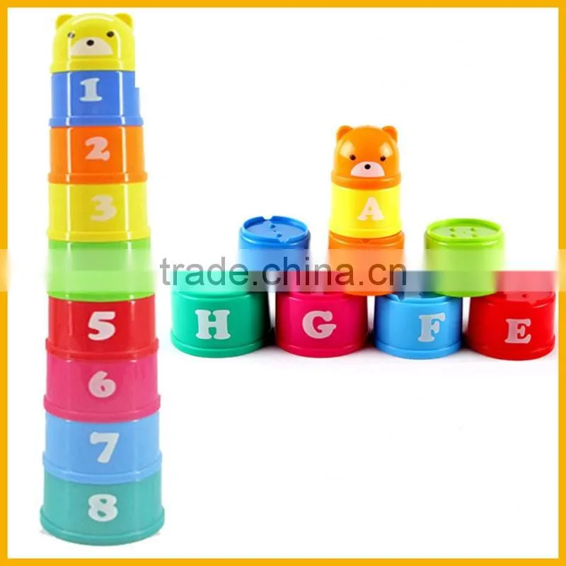 OEM Custom Kids Educational Toys Plastic Colorful Speed Stack Cups