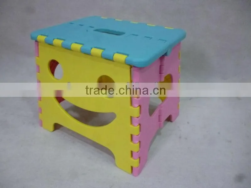 Plastic folding stools,fold step stools,plastic houseware