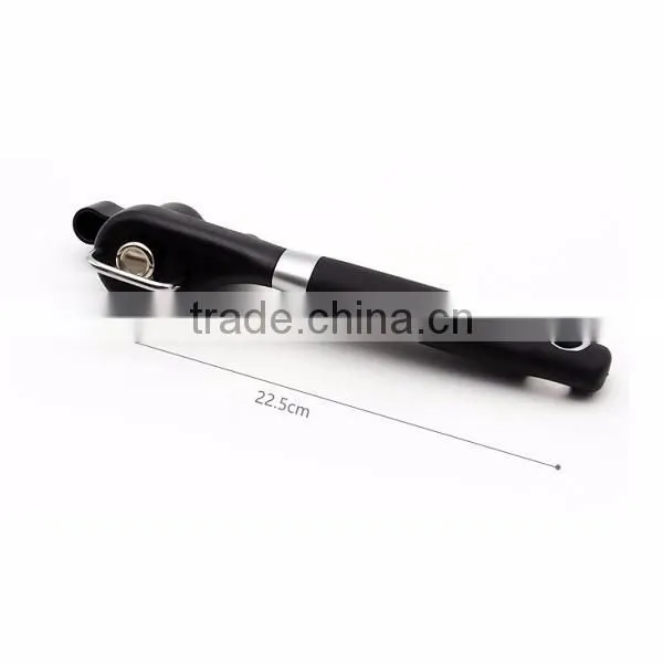 Stainless Steel Manual Can Opener with Soft Grips Handle