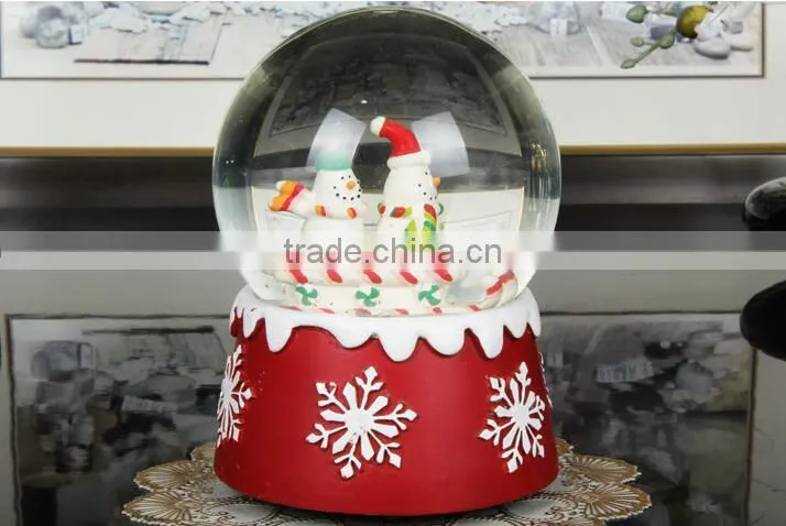 Christmas Decoration snow water globe snow water globe crafts