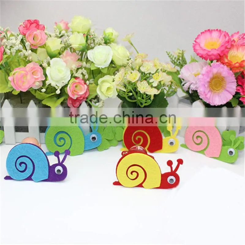Fashion decorative wall sticker , 3D animal kindergarten Children room snail wall stick