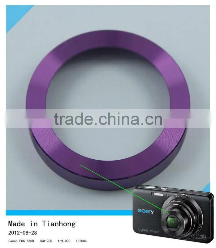 Ring Turning Parts used in cameras with different diameters