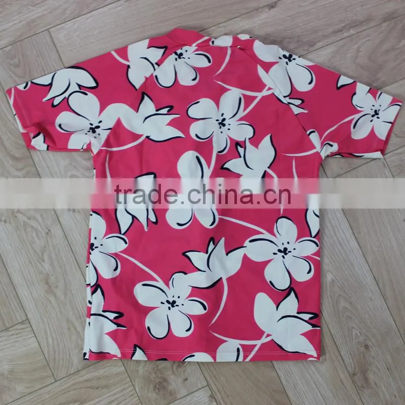 OEM UV Protection Wholesales Custom Made Rush Guard Shorts Sleeve