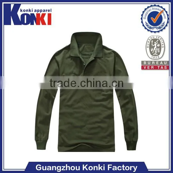 2014 fashion long sleeve men's tshirt wholesale