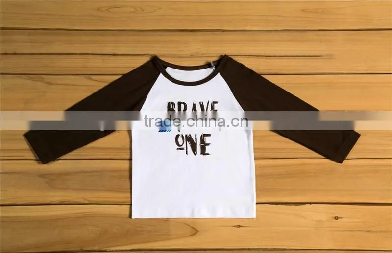 2016 Hot sale wholesale baby t-shirt print with cotton in bulk from China manufactory 2016