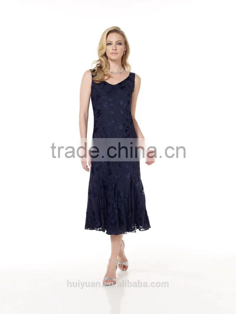 formal long sleeve knee length plus size dress
