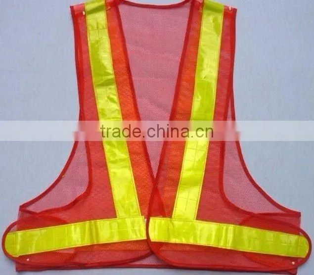 Fluorescent reflective safety clothes