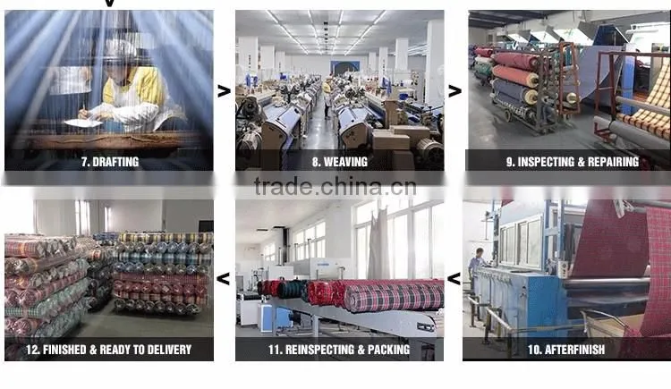 100% cotton checks yarn dyed shirt fabric