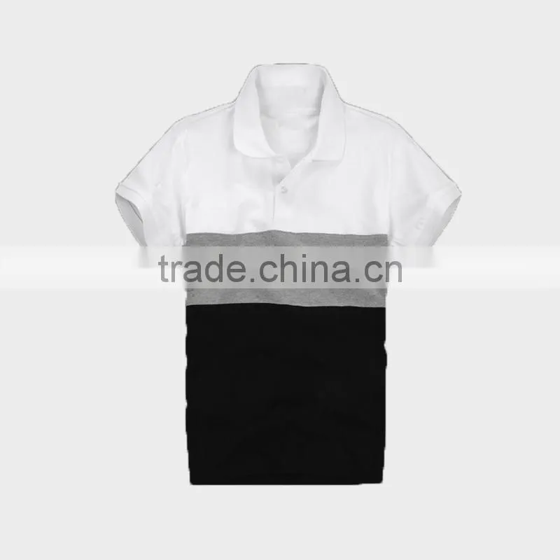 Slim short sleeve polo shirt for men