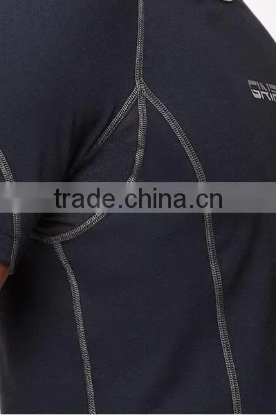 Mens block sports t-shirt H201419