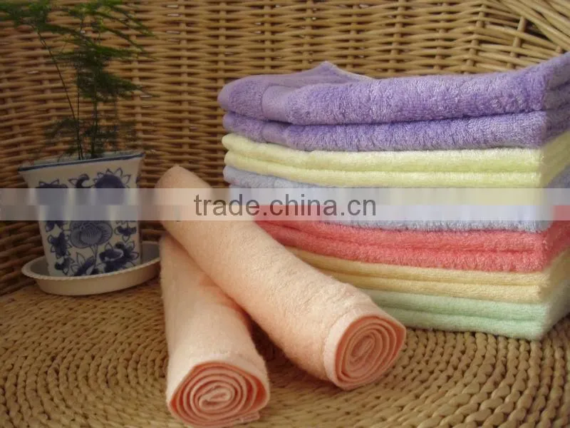 baby bamboo fiber towel weave towel (MME-1115)