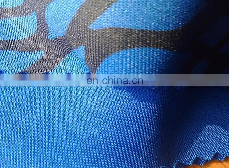 High quality Shaoxing supplier Soft Plain textile printed knit recycled 100 polyester fabric