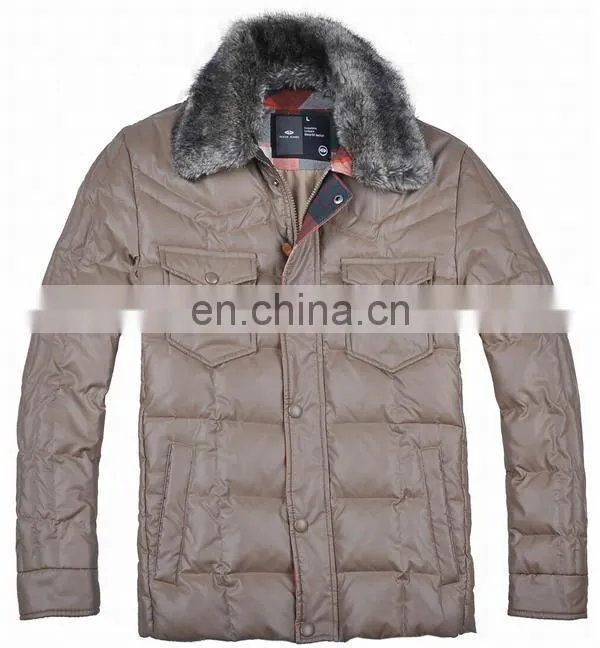 top quality light padding man winter ski garment