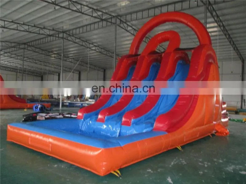 latest giant inflatable slide children toy cheap inflatable air water slide for sale