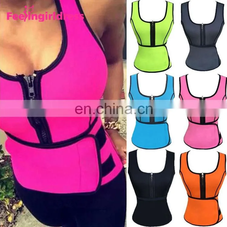 Slimming Belt Abdomen Sauna Waist Shaper Lose Weight Fitness Neoprene Body Shaper Vest