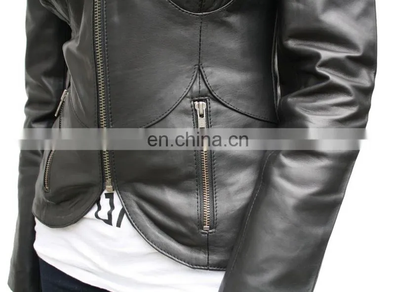 Leather Jacket, Women Finished Leather Jacket, Pakistan