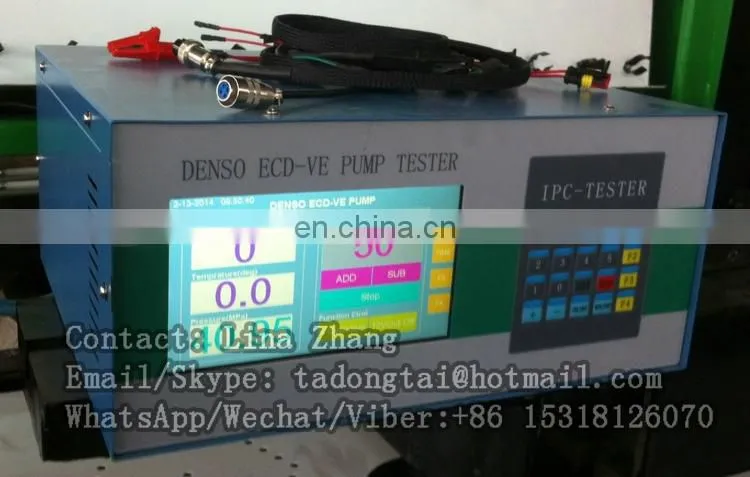 denso ecd-v3 & v4 / ecd-v5 pump tester simulator and common rail diesel pump tester