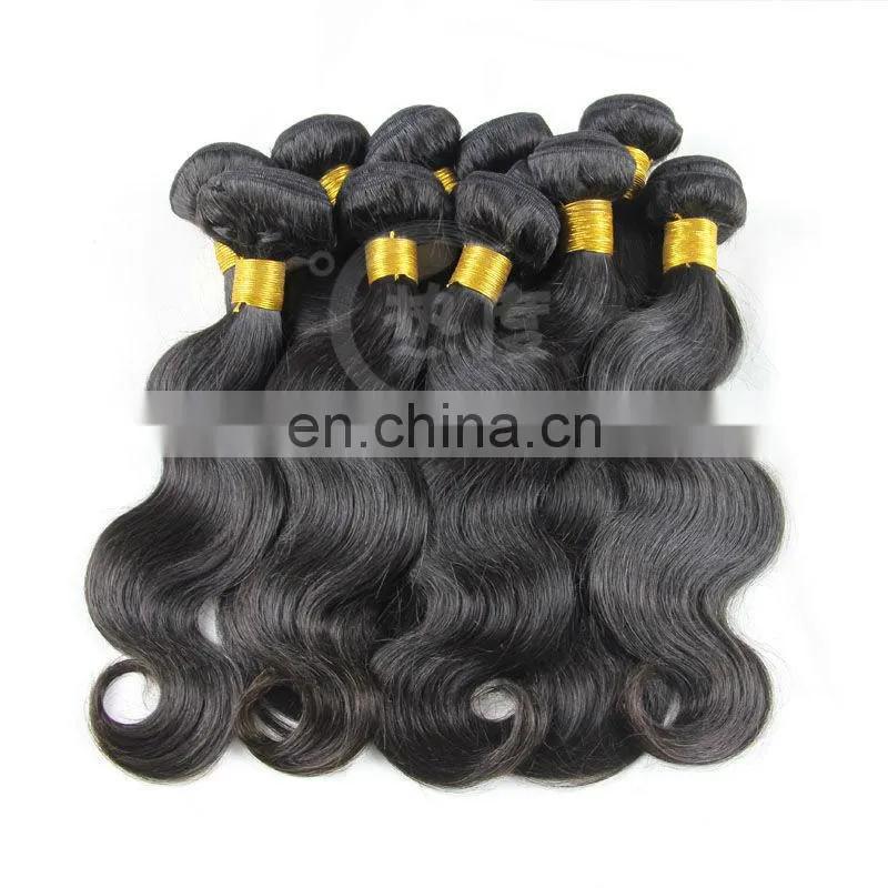 Qingdao Hothair provide china alibaba hot selling filipino virgin body wave human hair extenaion