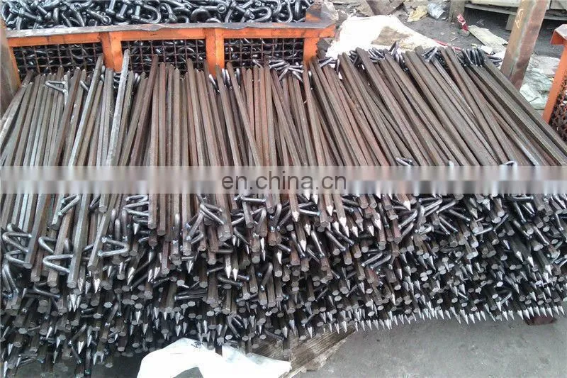 construction earth steel rebar nail for tent, U nail,large steel nail