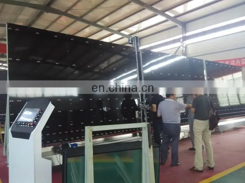 Dubble glass production line machine Vertical dubble glass flat press machine