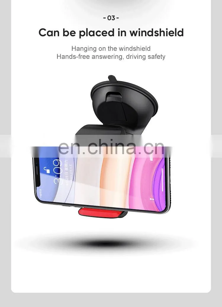 Joyroom JR-OK1 hot selling single pull suction cup holder for mobile phone