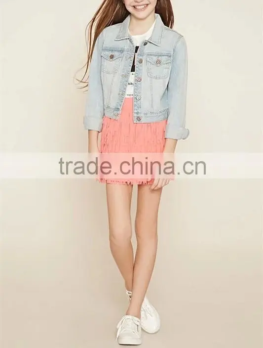 Girls wearing short skirts 2016 summer fancy tassel fringe mini skirt