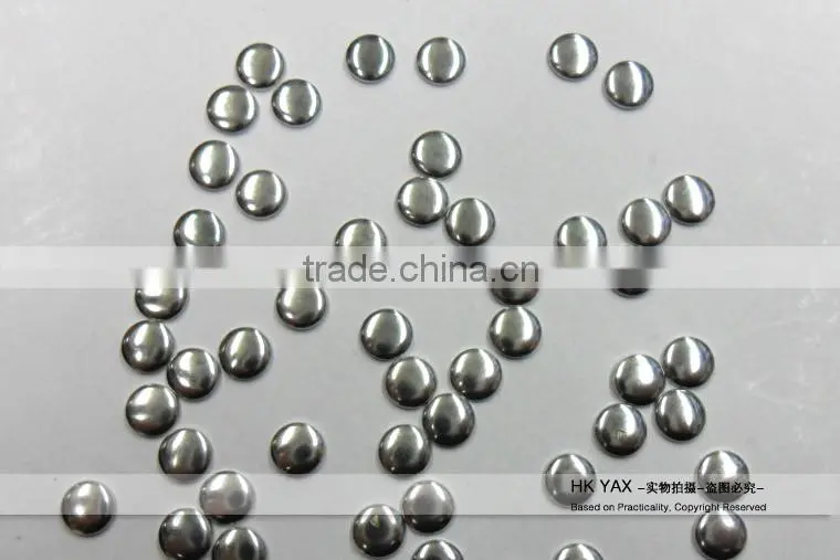 Y1009 China manufacture heat transfer dome copper;hotfix metal dome;dome copper transfer;copper dome transfer