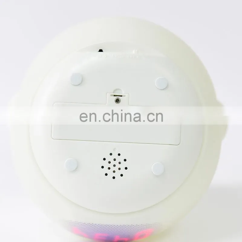 High quality motion sensor led alarm clock night light colorful lamp room silicone night lamp for kids
