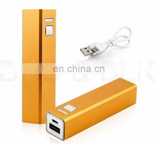 2020 Oem logo print portable aluminum power bank gift usb port metal power charger for mobile phone