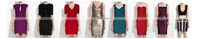 Summer dress in stock wholesale 2015 new white sey classic and elegant bodycon deep V neck women cute summer evening party banda