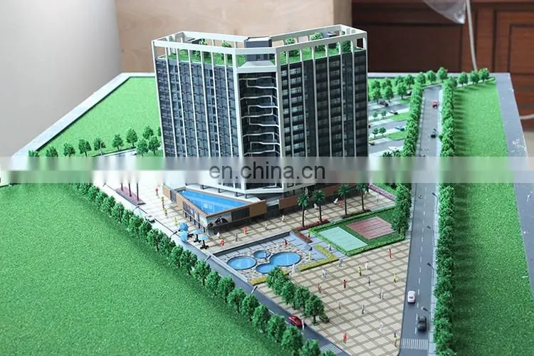 Nigeria building residential free scale architectural 3d models