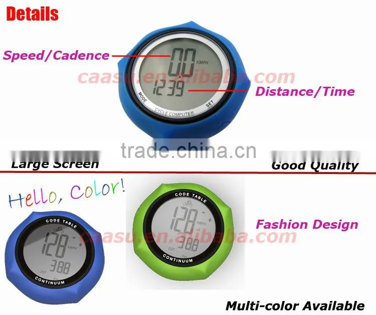 Multi-color Available Wireless Cycle Computer