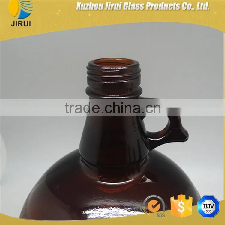 4 Gallon Amber Glass Wine Jar 4 gallon glass jar